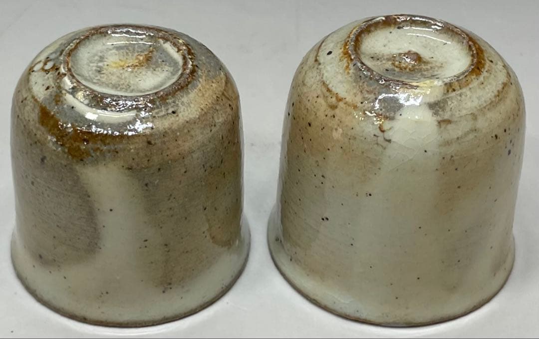 十三代　中里太郎右衛門　徳利　ぐい呑 2客　絵唐津　酒器　Ka802