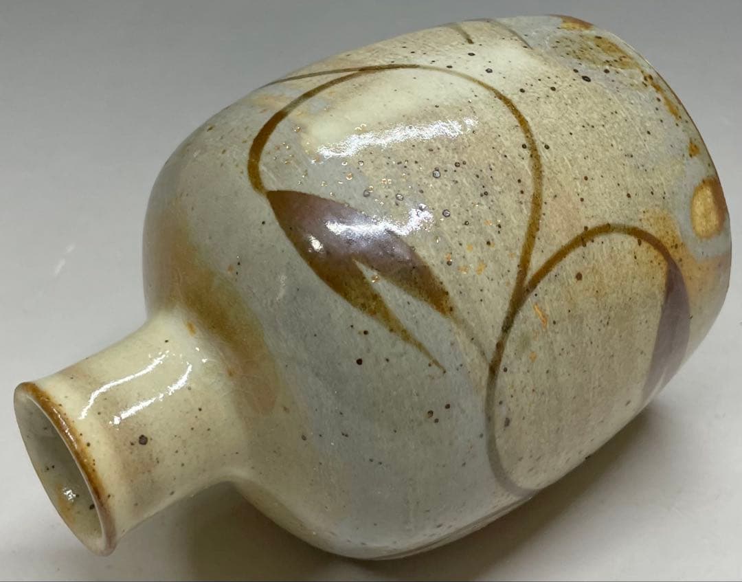 十三代　中里太郎右衛門　徳利　ぐい呑 2客　絵唐津　酒器　Ka802