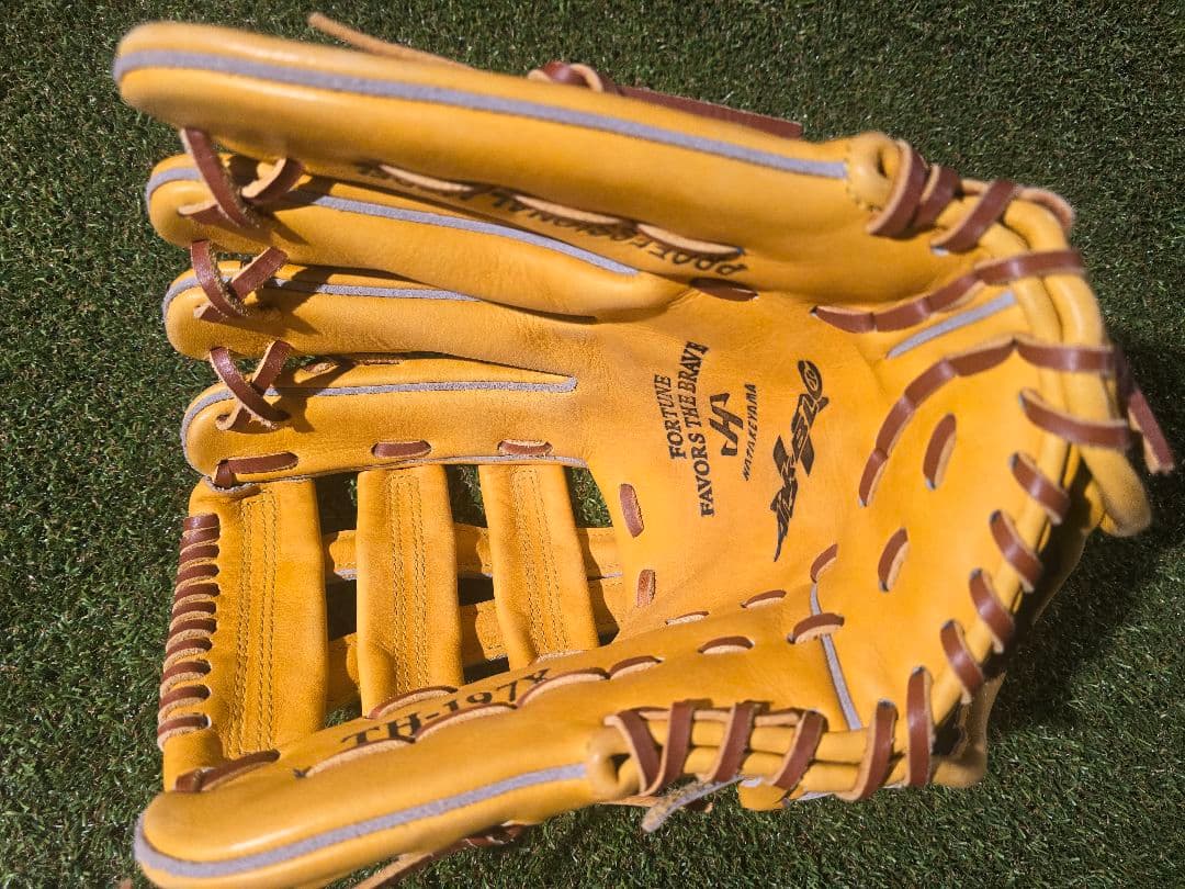 ハタケヤマ　TH-197X　軟式　外野手　右投げ　グラブ