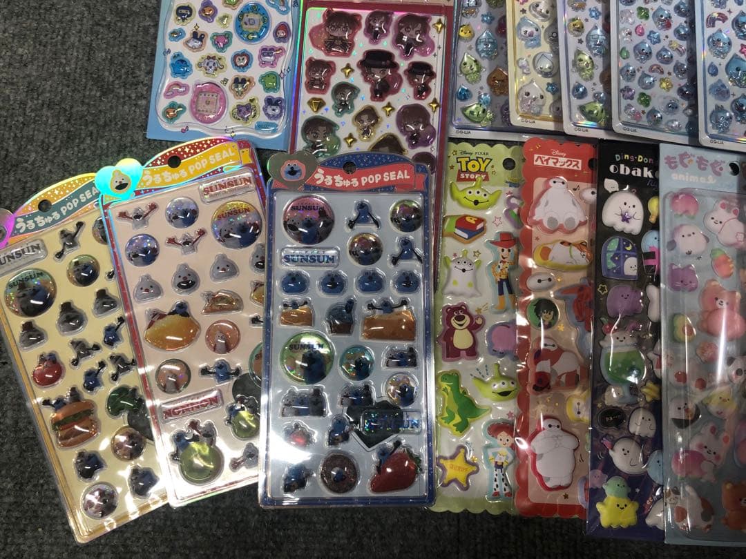 引退品　ボンボンドロップシール　59点　まとめ売り　サンリオ