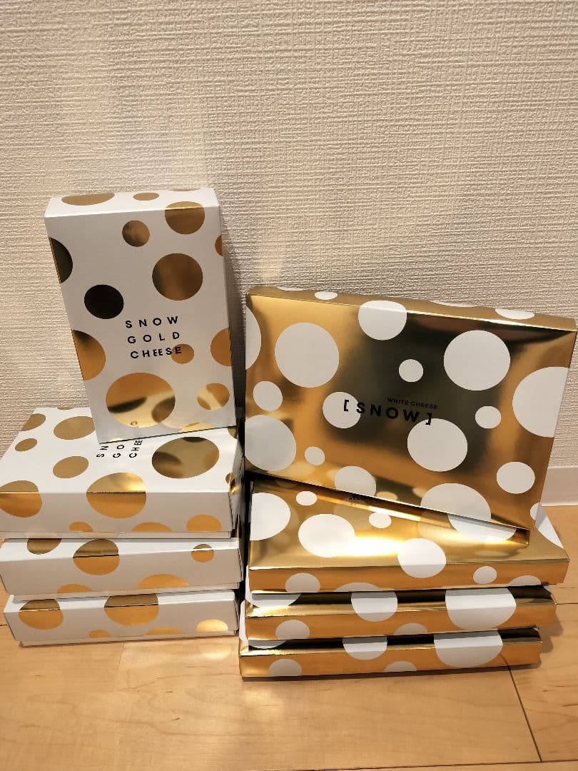 スノーチーズ2種x4(未開封品)