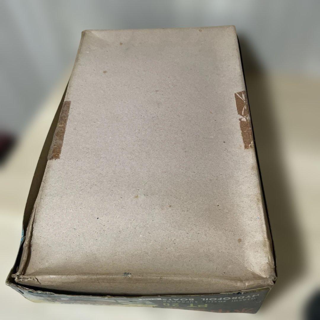 日立造船 水中翼船 PT-20 昭和 電動船 原箱 現状品. Ln517