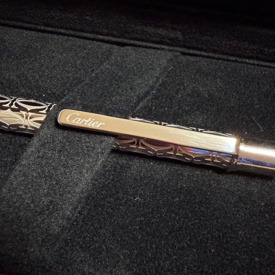 Cartier　カルティエ　ボールペン　シルバー