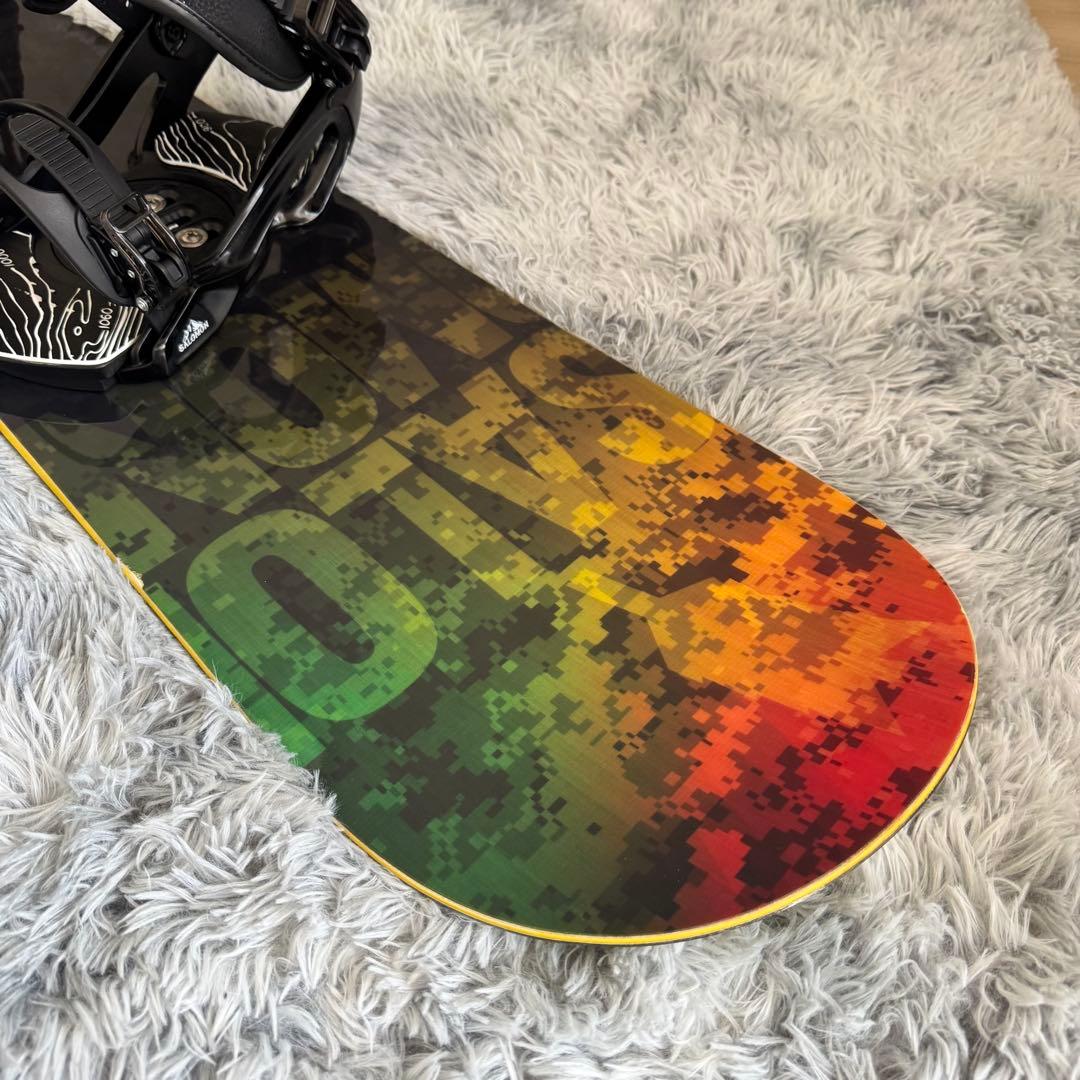 【初心者おすすめ】サロモン パルス スノーボード セット 145 Mサイズ