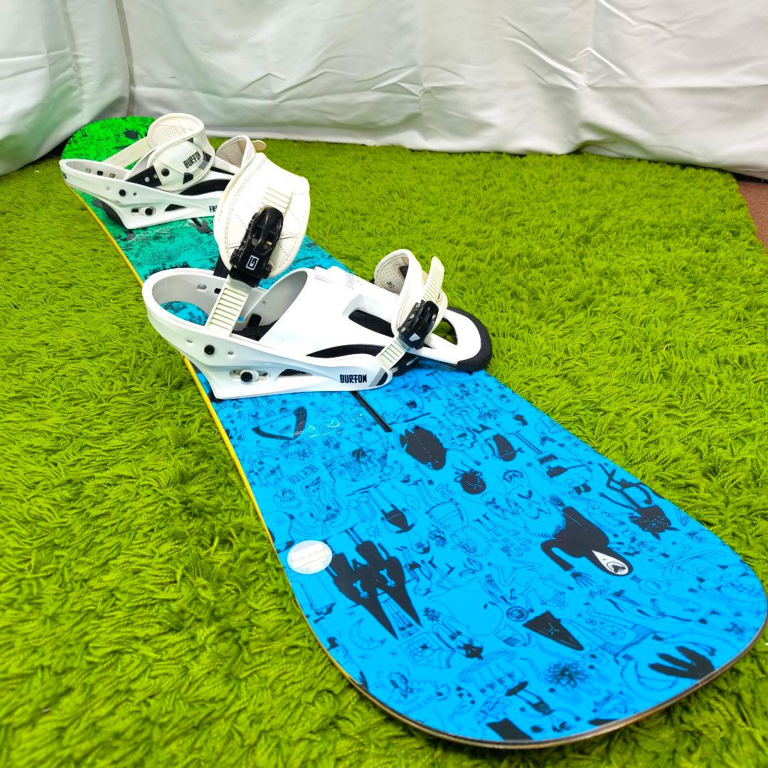 Burtonスノーボード 155cm 2014年モデル　バインディング付き