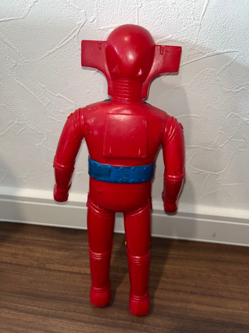 希少 ブルマァク スーパーロボット レッドバロン ソフビ人形