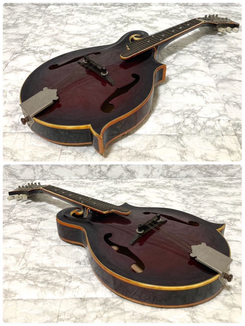 【希少】BlueBell フラットマンドリン 高級 F-15 小坂部氏サインあり