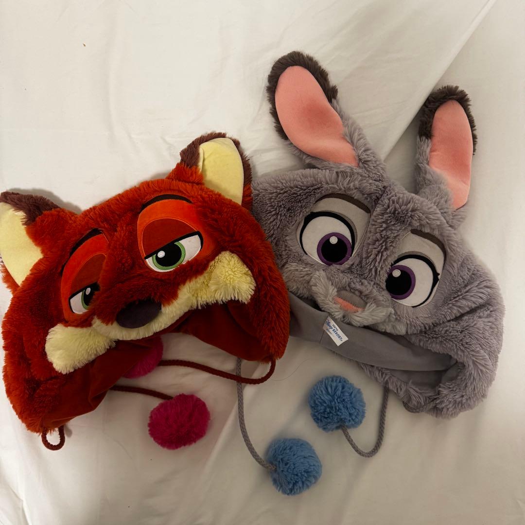 ニック　ジュティ　ズートピア　ファンキャップ　かぶりもの