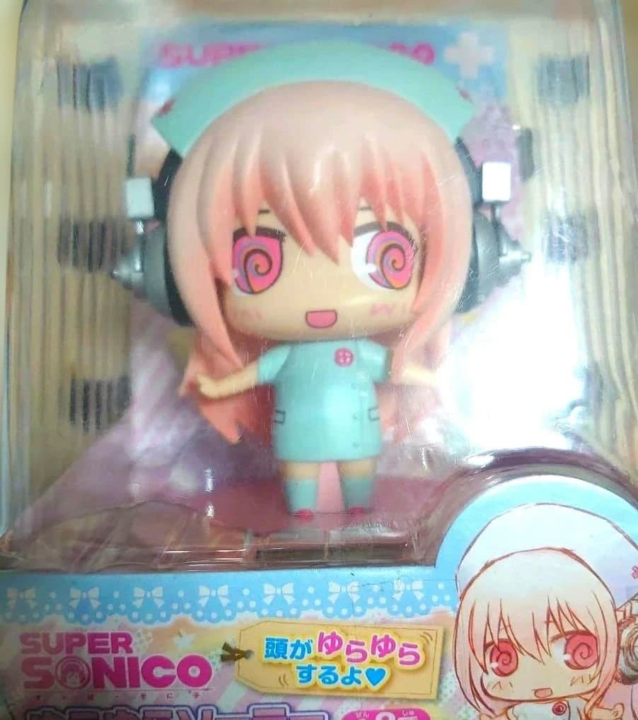 そに子 ゆらゆら ソーラー フィギュア ナース フリュー 水色