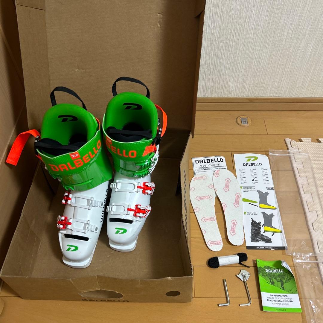 新品未使用 DALBELLO DRS110 スキーブーツ 25/25.5