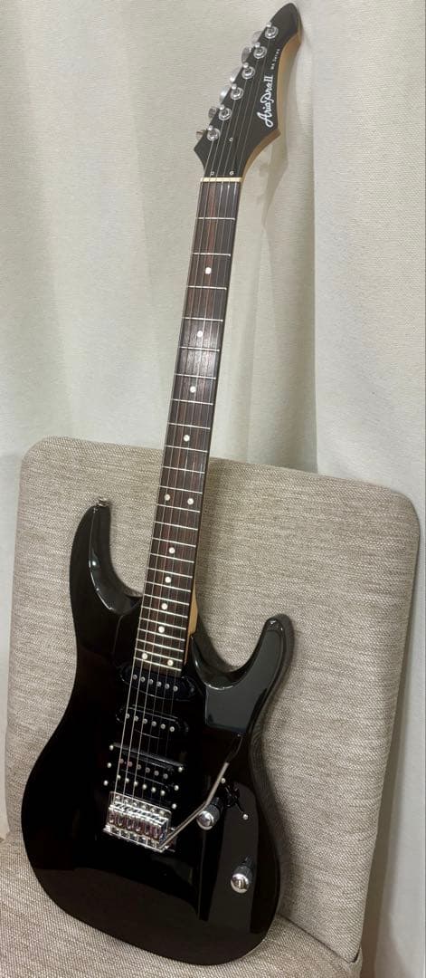 【送料無料】アリアプロ2 ブラック エレキギター