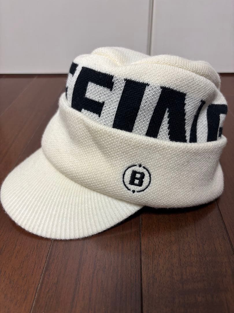 ブリーフィングホワイトニットキャップ