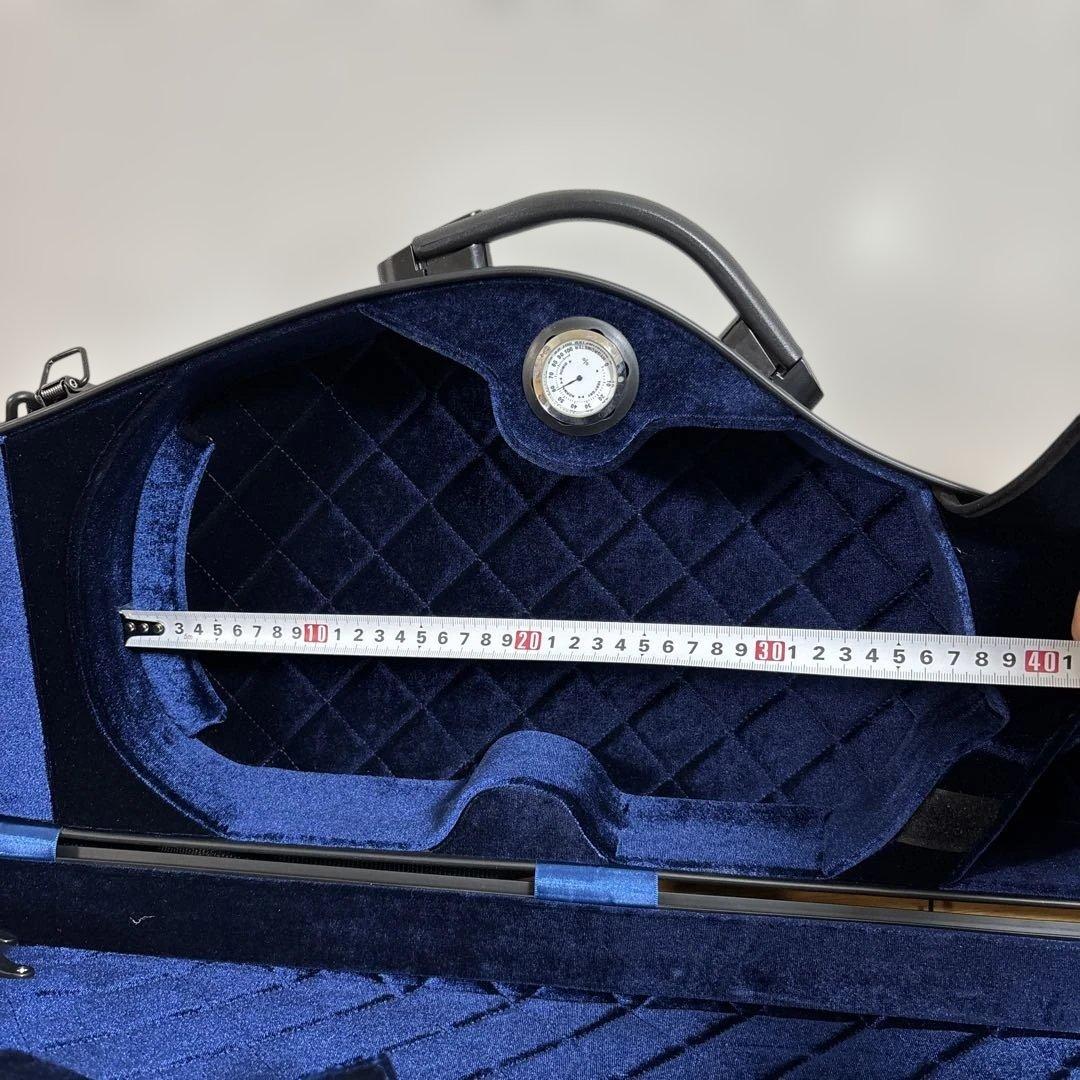 美品　PlayTech バイオリンケース 4/4サイズ　湿度計付