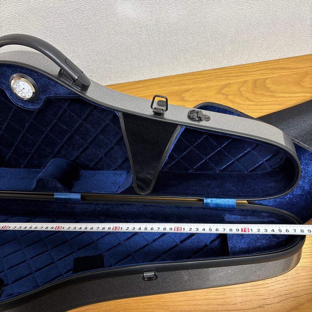 美品　PlayTech バイオリンケース 4/4サイズ　湿度計付