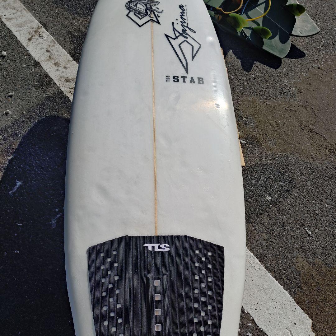 JUSTICE The Stab Wide 5'9\" ショートボード　フィン付属