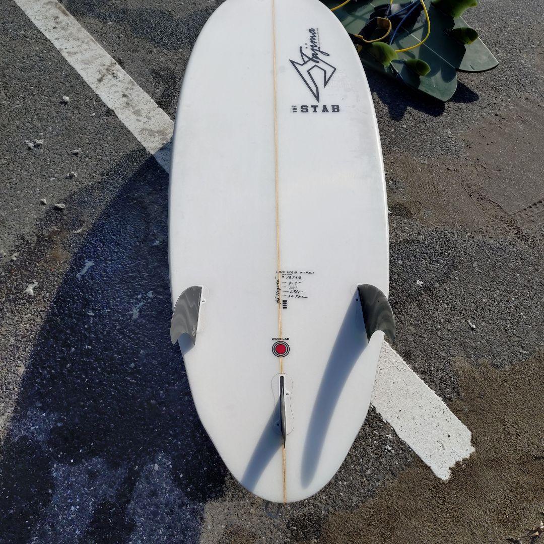 JUSTICE The Stab Wide 5'9\" ショートボード　フィン付属