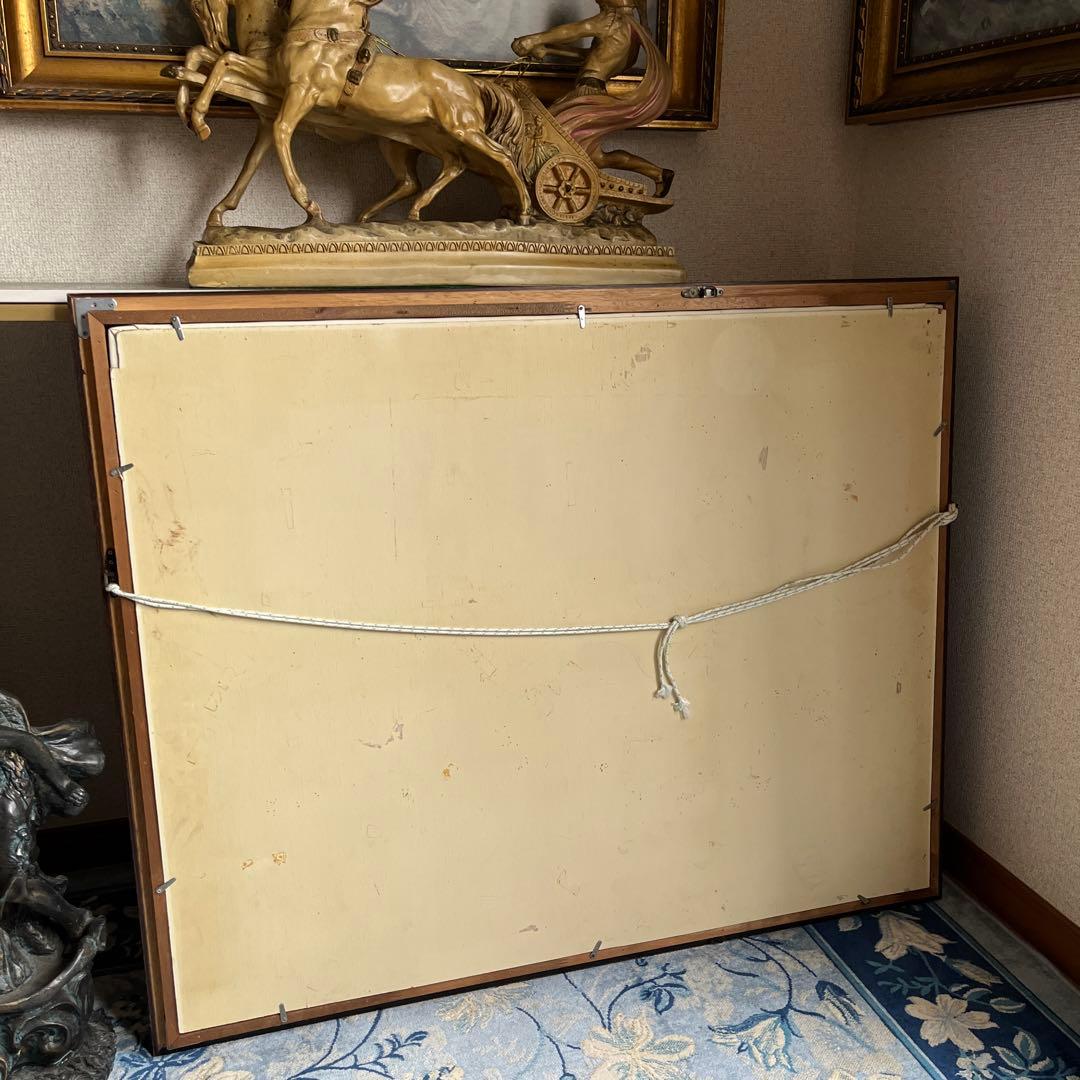 【更に値下げしました】油絵画F30