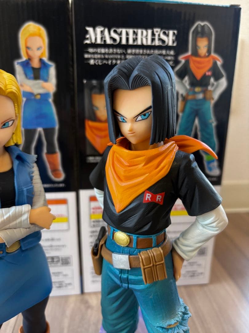 2体　17号　18号　一番くじ ドラゴンボール EX 人造人間の恐怖　セル編