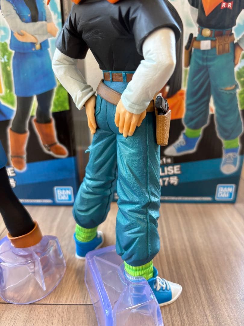 2体　17号　18号　一番くじ ドラゴンボール EX 人造人間の恐怖　セル編