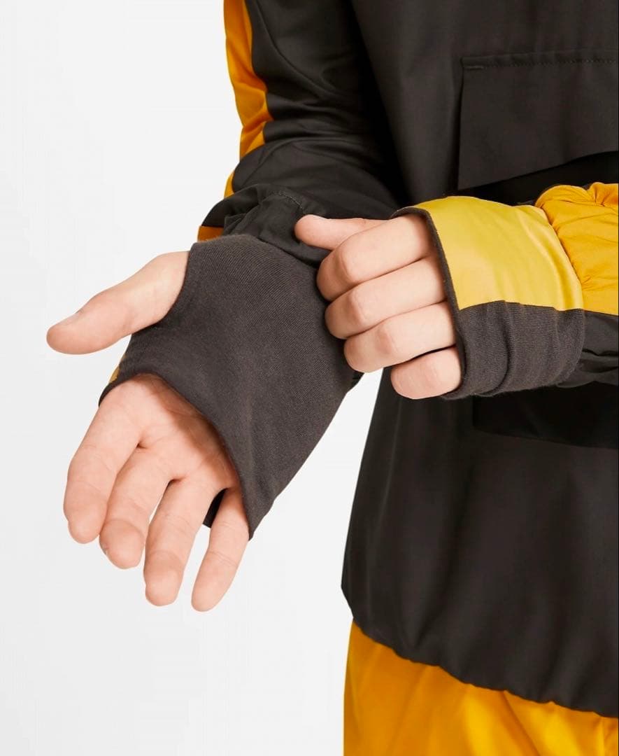 GYAKUSOUセットアップM Nike ランニング 黒/イエロー