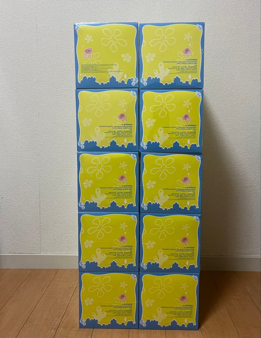 ポップマート スポンジボブ ビキニボトムバディーズ おかしなぬいぐるみ10セット