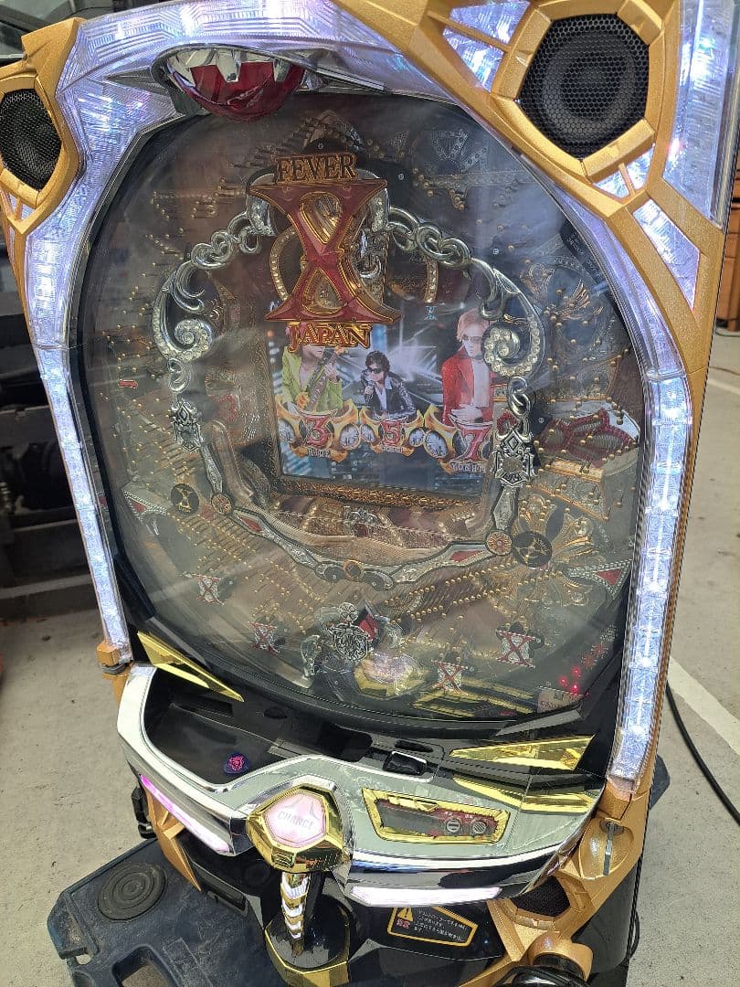 (引き取り希望)　FEVER X JAPAN 紅HM パチンコ　循環式