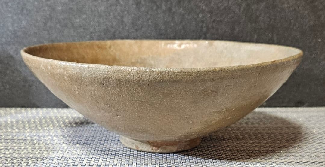 朝鮮古美術　朝鮮古陶磁　韓国古陶磁　高麗青磁　李朝青磁　径20.1cm鉢　菓子鉢