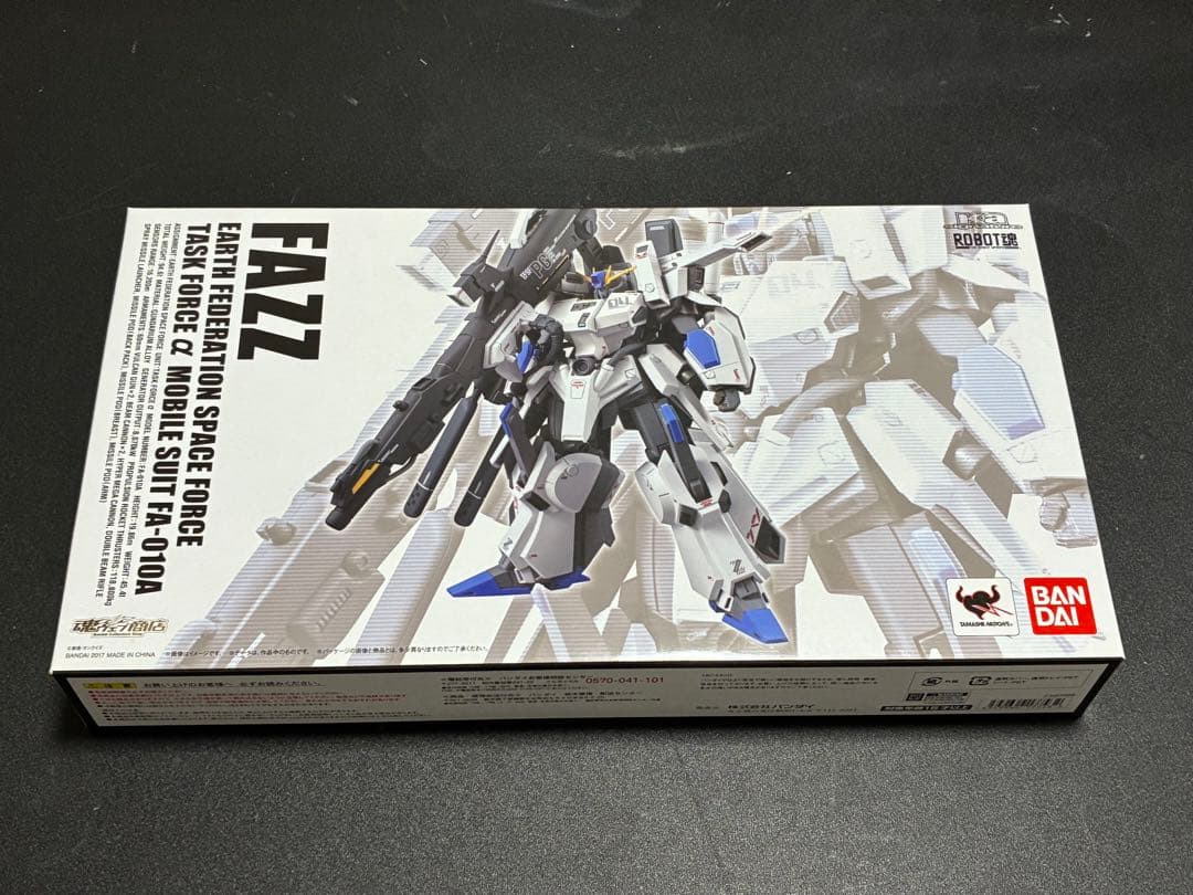 バンダイ　ROBOT魂　Ka フルアーマーガンダムZZ FAZZ