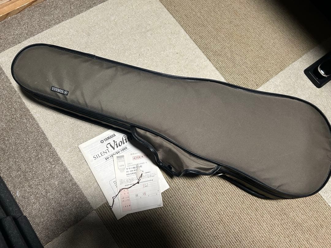 YAMAHAサイレントバイオリン SV100 サイズ4/4 ハードケース付