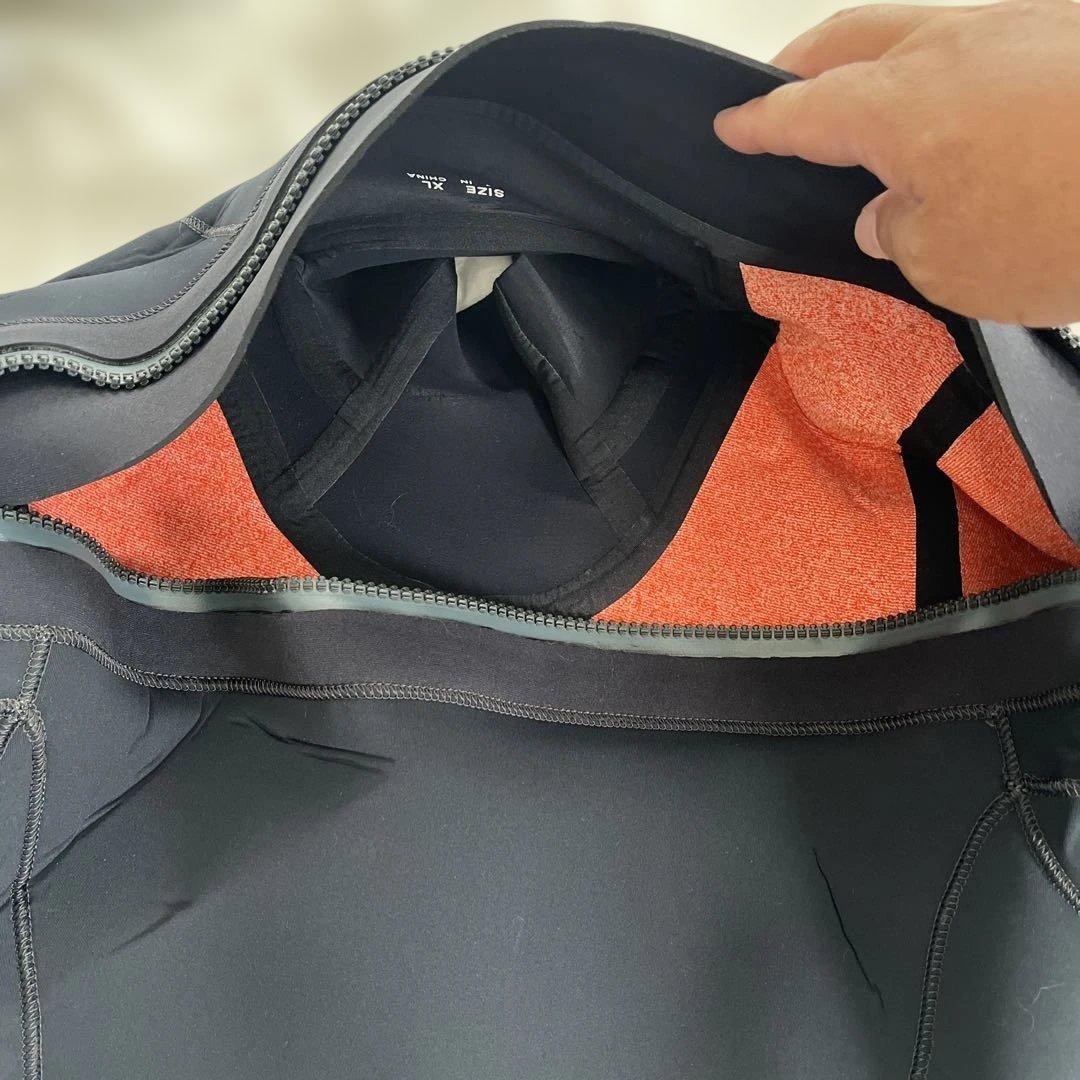 QUAKY SENSEクェーキーセンスドライスーツXL未使用品！ソックス保管袋付