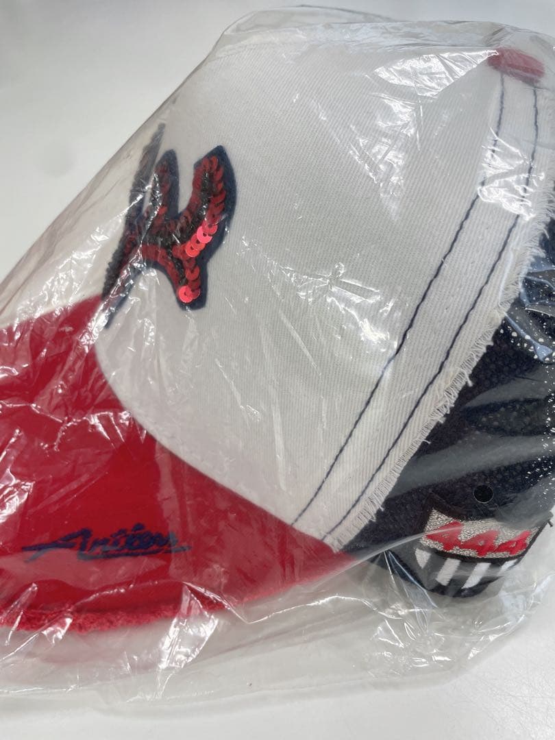 【未開封】YOSHINORI KOTAKE 鹿島アントラーズロゴ入りキャップ 白