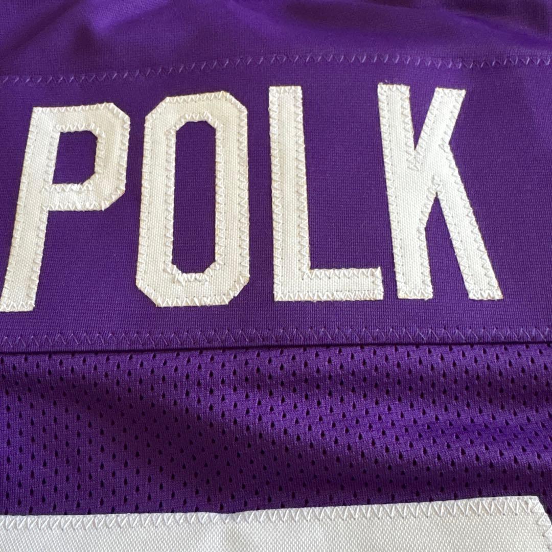 ワシントン大学 ジャリン・ポーク　サイン入りユニフォーム　アメフト