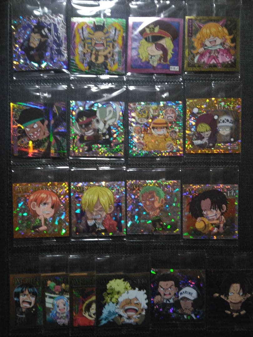 ワンピースシールウエハース　7-12弾コンプ　計206枚