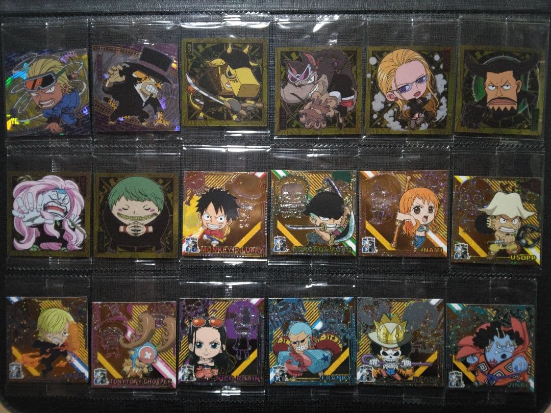 ワンピースシールウエハース　7-12弾コンプ　計206枚