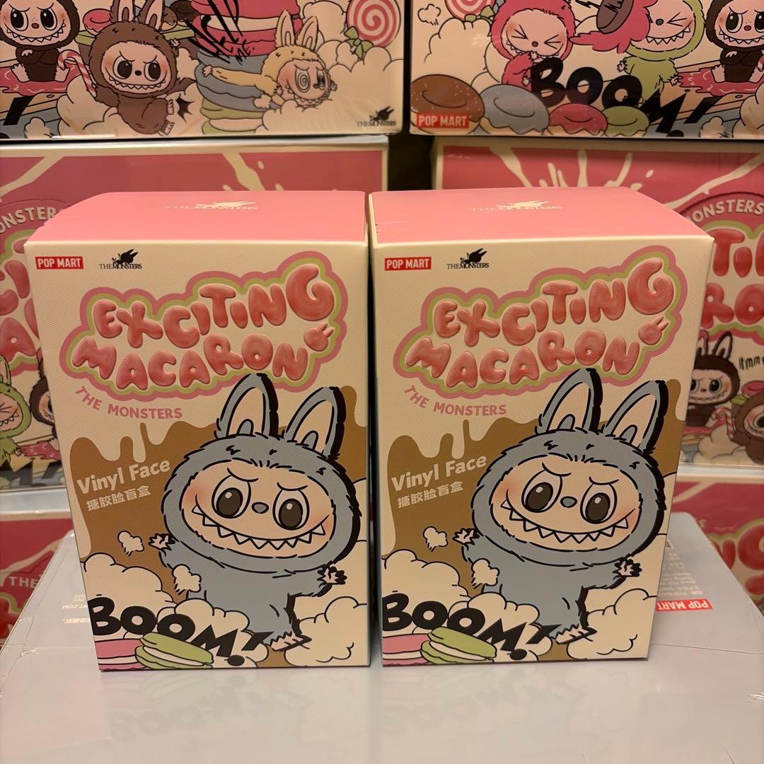POPMART LABUBU ラブブ　Macaron マカロン 2個　完全未開封