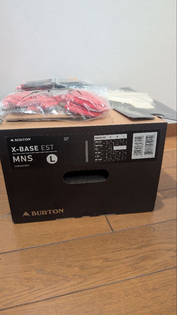 Burton Genesis バインディング Lサイズ 未使用・新品付属品あり