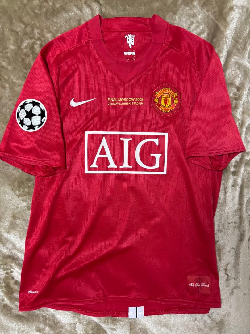 正規品　マンチェスター・ユナイテッド 2008 シャツ　ロナウド
