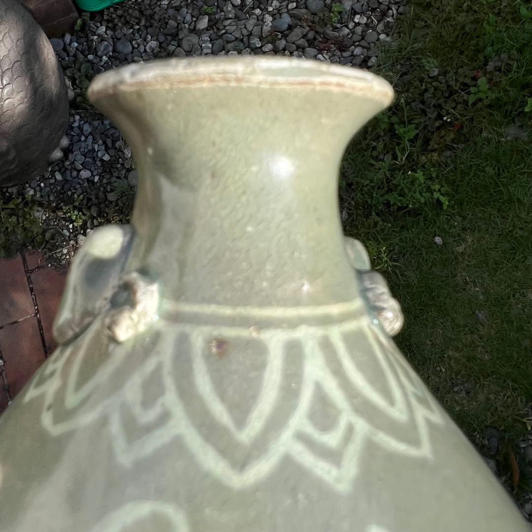 高麗青磁 李朝 韓国 朝鮮 骨董 古美術 壺 瓶