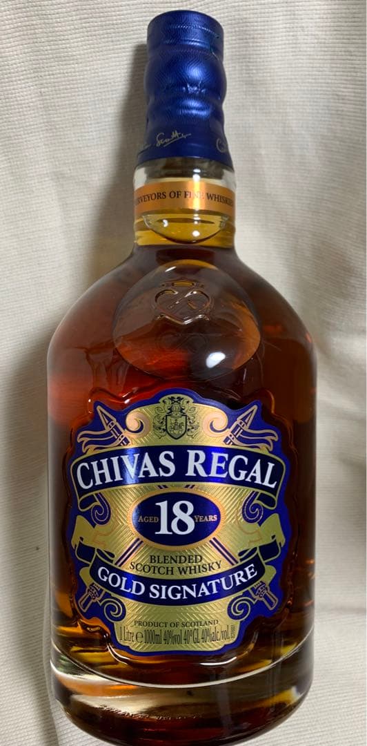 ウイスキー CHIVAS REGAL 18YR GOLD SIGNATURE 1L