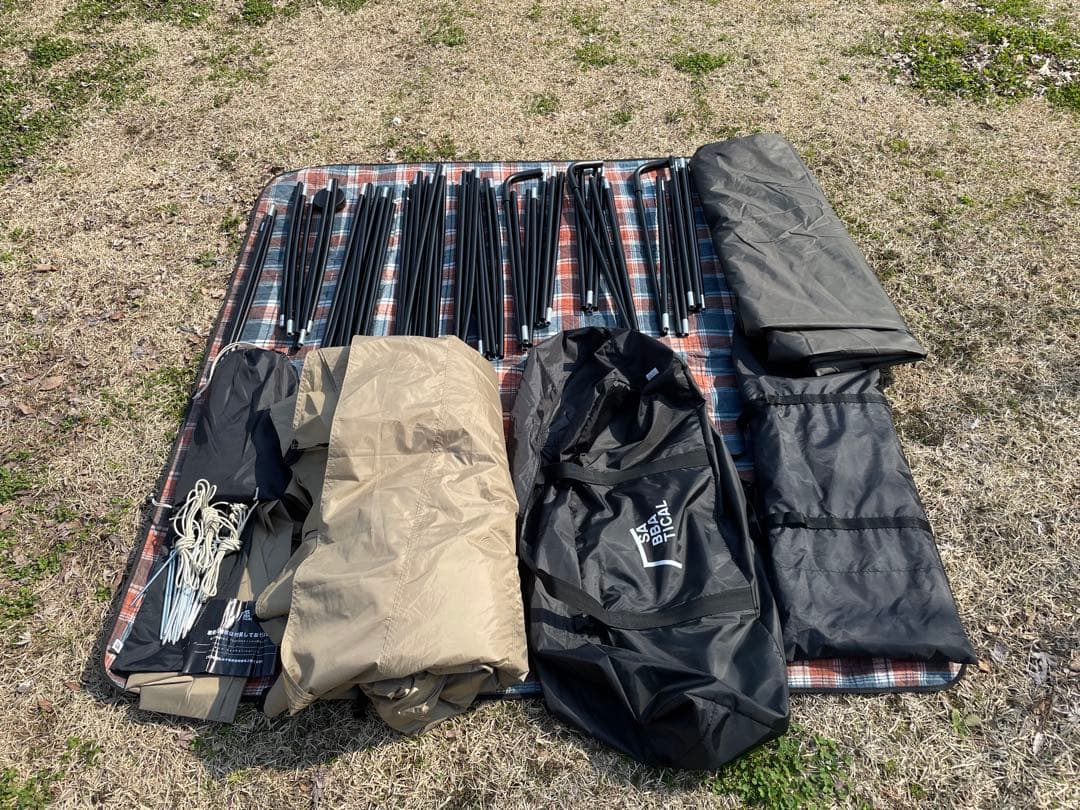 R*n様 サバティカル　サバルパインドーム　オプショングランドシート付