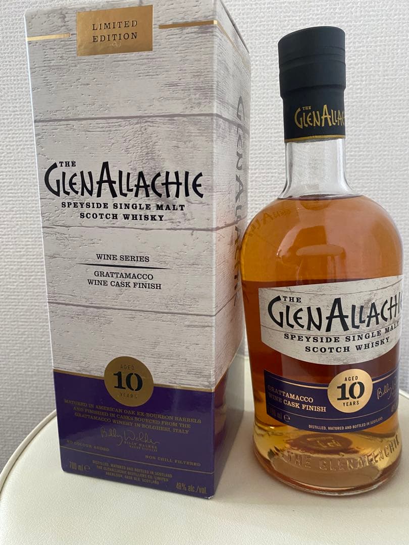 GlenAllachie 10年 グラッパマッコ 限定版 700ml