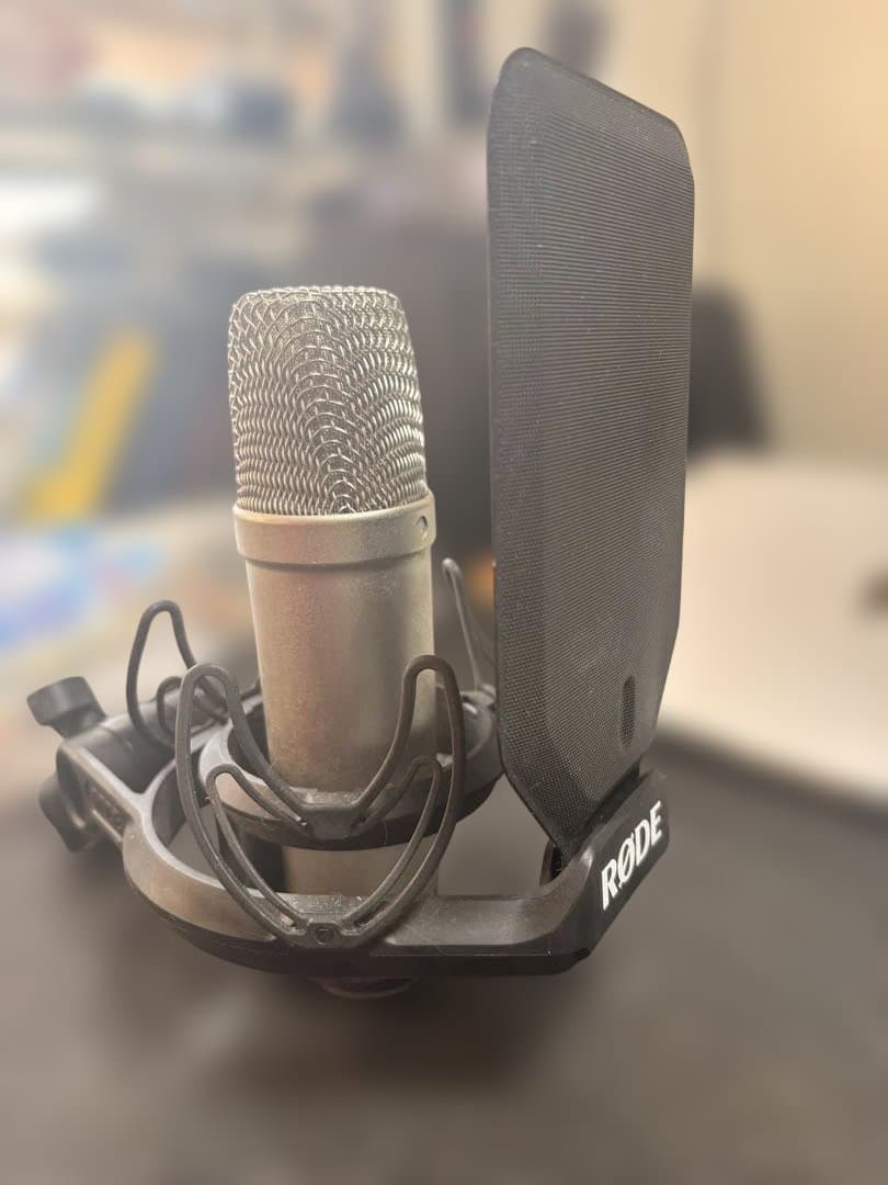 RØDE NT1-A コンデンサーマイク ショックマウント&ポップフィルター付き