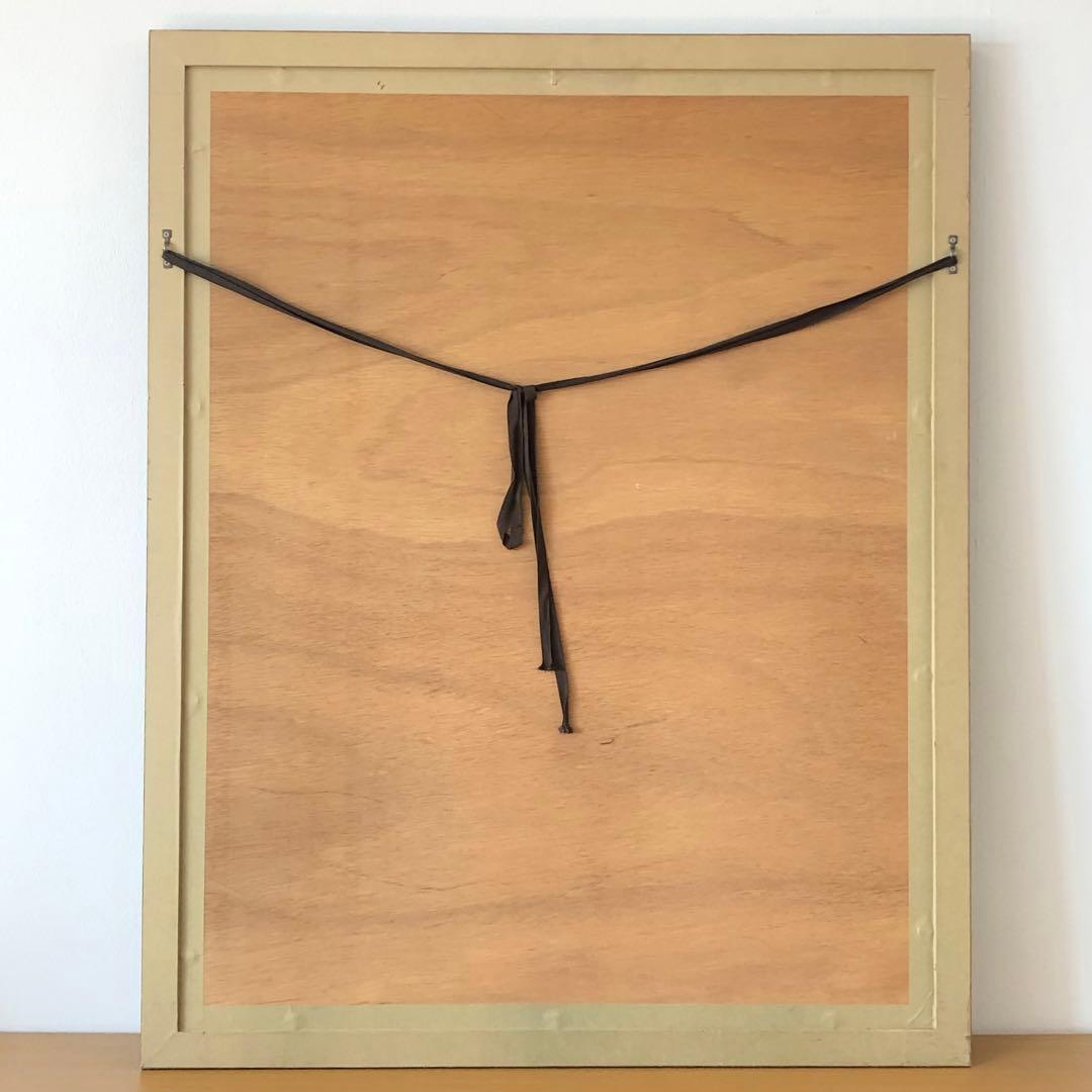 中村直人 なかむらなおんど 黒猫 版画（76/85） 78×62㎝