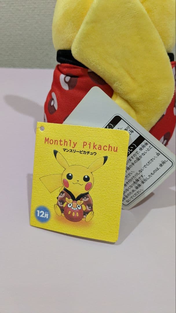 ポケモンセンターオリジナル ぬいぐるみ マンスリーピカチュウ2015