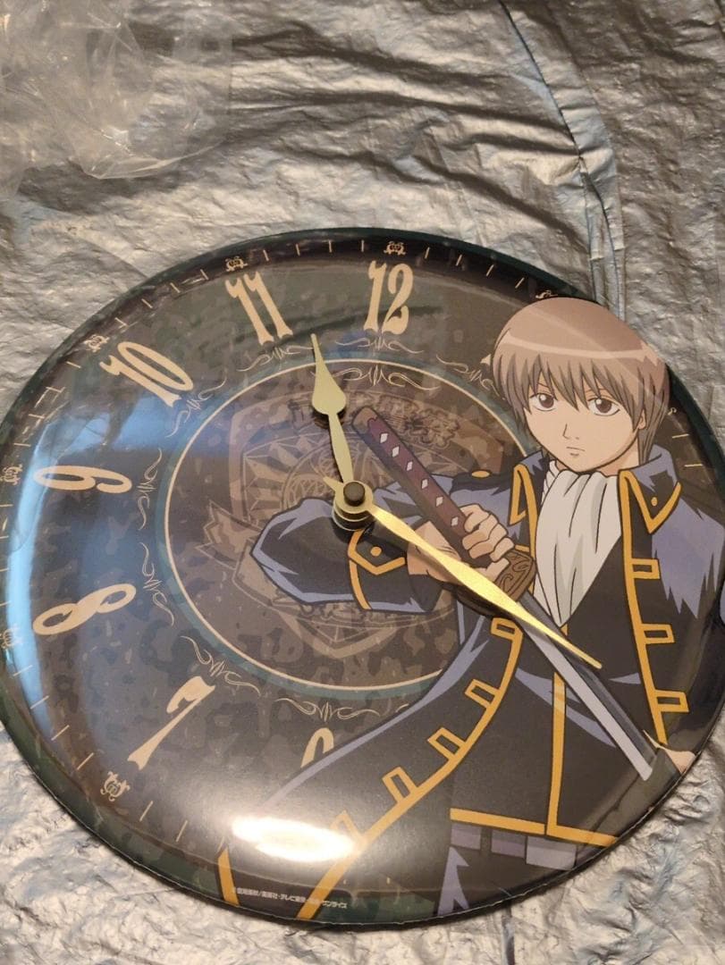 銀魂 ティンクロック 沖田総悟　時計/銀魂オンシアター2D バラガキ篇 缶バッジ