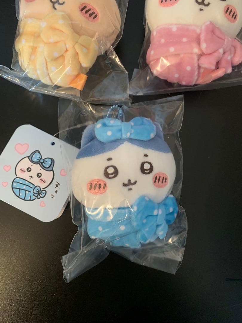 【正規品】ちいかわ★キュッ おくるみぷちミニマスコット ★3種セット