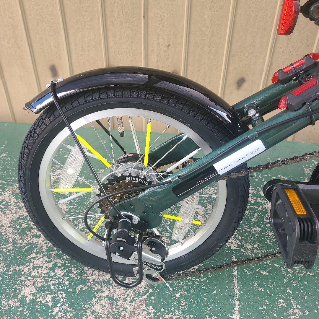 折り畳み自転車　マイパラス　16インチ　シマノ製6段