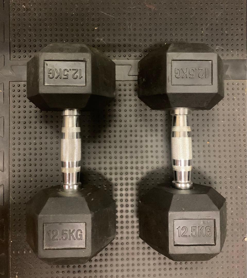 六角ダンベル　ヘックスダンベル　12.5kg