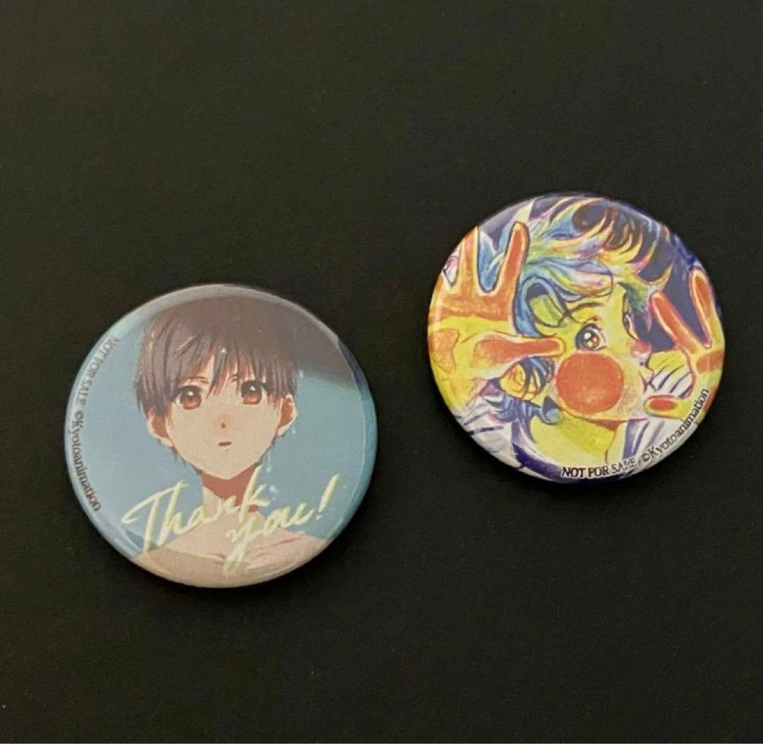 C105 京アニ　絵馬　Free ツルネ　二十世紀電気目録　コミケ　缶バッジ