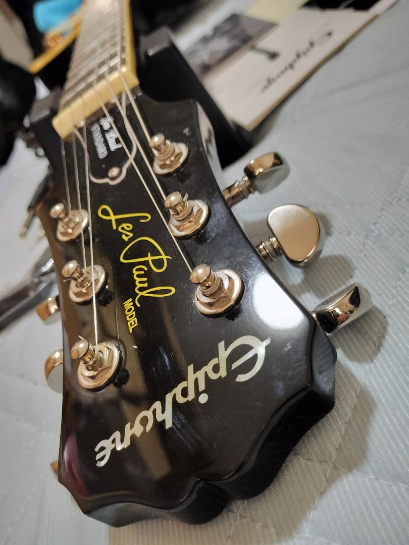 epiphone les paul エピフォン レスポール スタンダードオマケ付